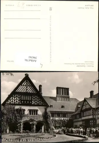 396341,Potsdam Schloss Cecilienhof pub VEB
