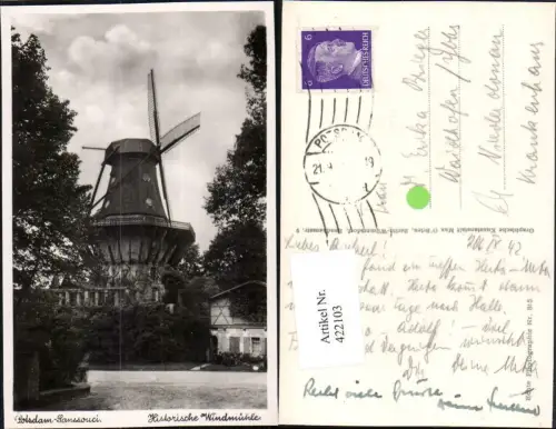 422103,Potsdam Sanssouci Historische Windmühle Mühle