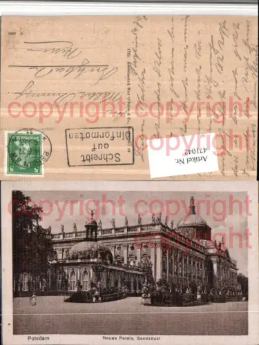 471042,Potsdam Neues Palais Sanssouci