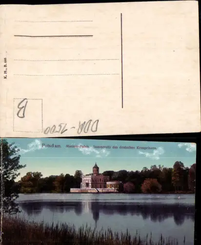 700817 Potsdam Sanssouci Marmos Palais