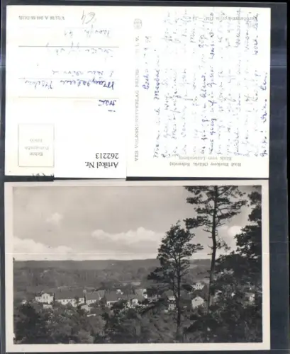 262213,Bad Buckow Märkische Schweiz Totale Blick v. Luisenberg pub VEB 5euro134