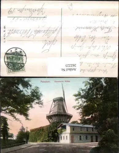 262223,Potsdam Historische Windmühle Mühle