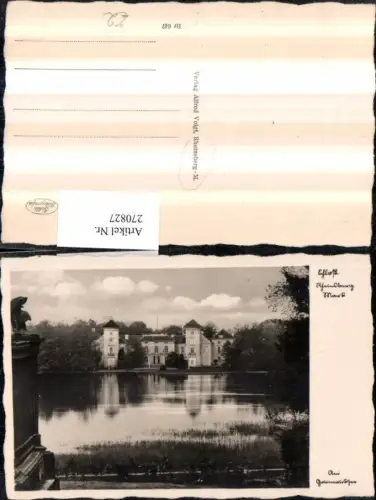 270827,Schloss Rheinsberg in d. Mark