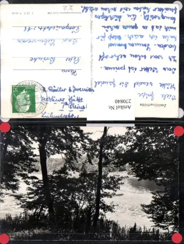 270840,Zechlinerhütte b. Rheinsberg Partie See