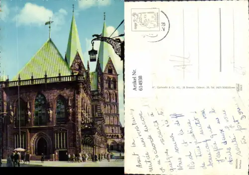 614938,Bremen Rathaus