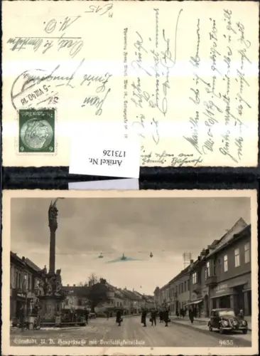 173126,Eisenstadt Hauptplatz m. Dreifaltigkeitssäule