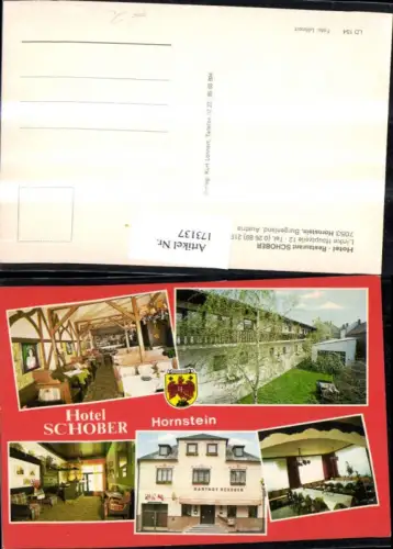 173137,Hornstein Hotel Schober Gasthof Mehrbildkarte