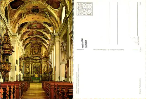 709284 Frauenkirchen Wallfahrtskirche Innenansicht