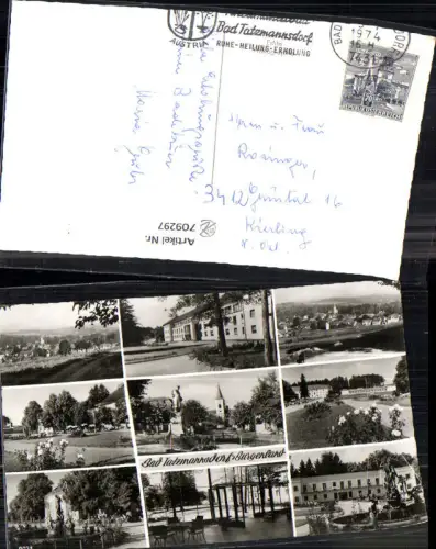 709297 Mehrbild AK Bad Tatzmannsdorf Ansichten
