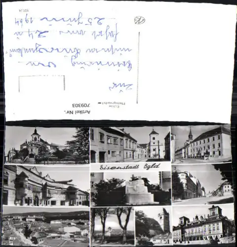 709303 Foto AK Eisenstadt Ansichten