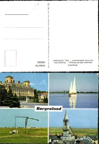 709309 Mehrbild AK Burgenland Eisenstadt Neufelder See Seewinkel Puztabrunnen Rust