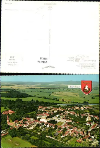 709322 Fliegeraufnahme Marchegg Jagdmuseum im Schloss pub Alpine Luftbild FÖ 57169