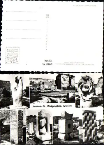 709324 Mehrbild AK St Margarethen Steinbruch Symposion