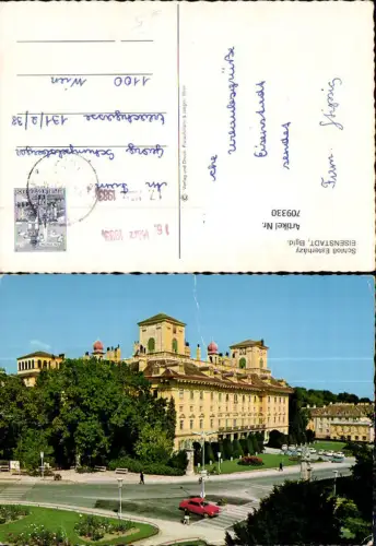 709330 Eisenstadt Schloss Esterhazy Außenansicht