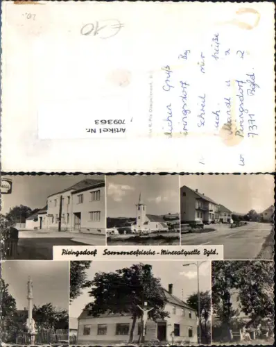 709363 Mehrbild AK Piringsdorf Ansichten Gasthof Linden Bez. Oberpullendorf