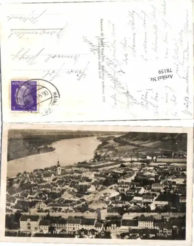 78159,Fliegeraufnahme Hainburg a.d. Donau 1941