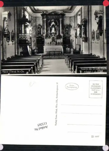 113265,Maria Ellend Kirche Innen