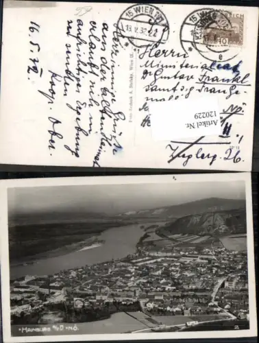 120229,Fliegeraufnahme Hainburg a.d. Donau 1932