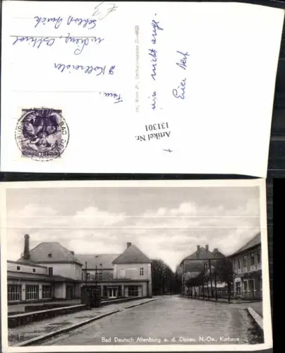 131301,Deutsch Altenburg Carnuntum Kurhaus Detail