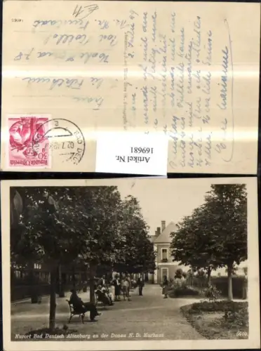 169681,Bad Deutsch Altenburg a. d. Donau Kurort Kurhaus Personen