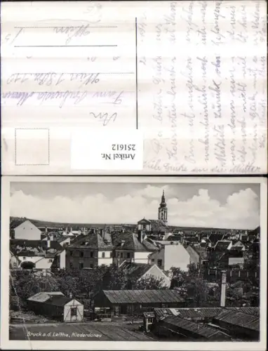 251612,Bruck an d. Leitha Teilansicht Kirchenturm