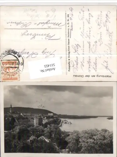 511455,Seltene Foto AK Hainburg an d. Donau Teilansicht pub Ernst Balzer 230