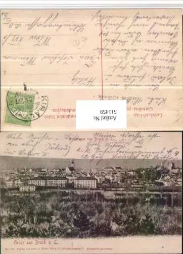 511459,Bruck an d. Leitha Panorama Totale