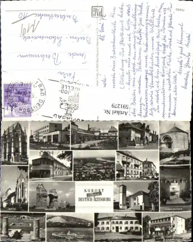 591279,Mehrbild Ak Bad Deutsch-Altenburg Kurhaus Karner Heidentor