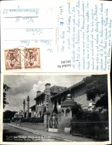 591391,Bad Deutsch-Altenburg Museum Carnuntinum Carnuntum