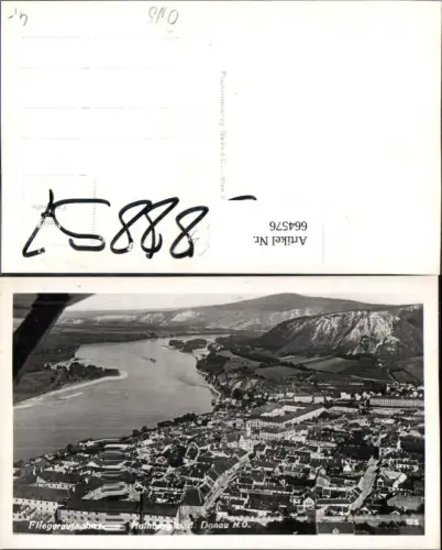 664576,Fliegeraufnahme Hainburg a. d. Donau