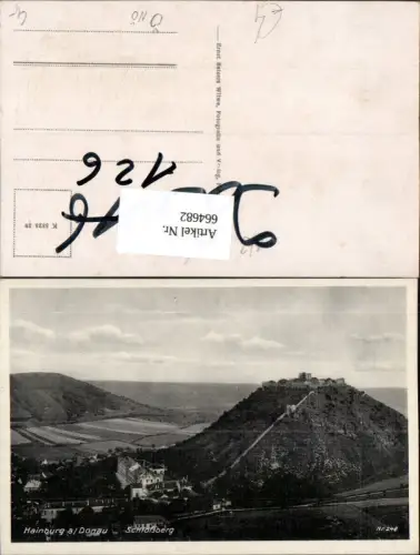 664682,Hainburg a. d. Donau Schlossberg