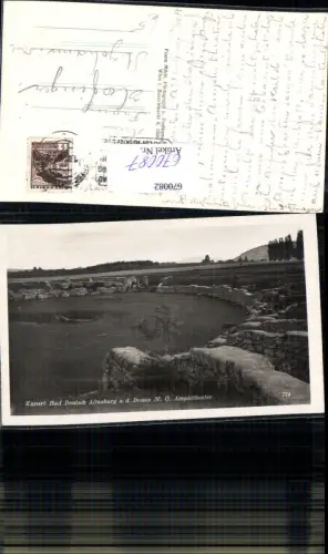 670087,Foto Ak Bad Deutsch-Altenburg Amphitheater