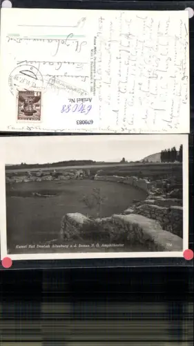 670088,Foto Ak Bad Deutsch-Altenburg Amphitheater