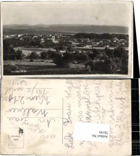 78195,Gmünd Totale 1935