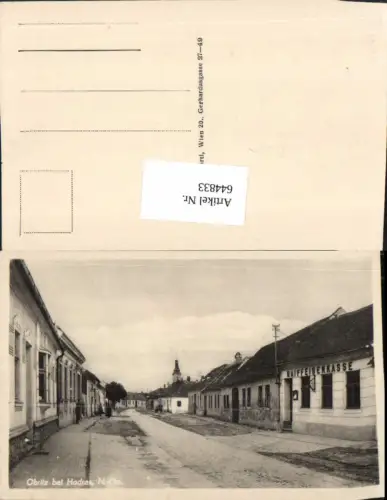 644833,Obritz bei Hadres Hollabrunn Bank Raiffeisenkasse