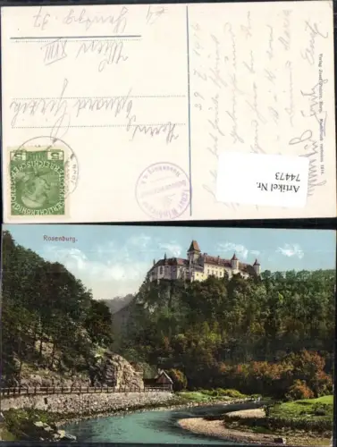 74473,Schloss Rosenburg a. Kamp bei Mold