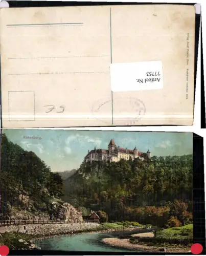 77753,Rosenburg am Kamp Schöne Color 1914