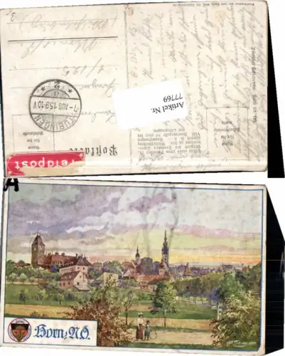 77769,Dt Schulverein 722 Horn Wegpartie K. Schreder sign.