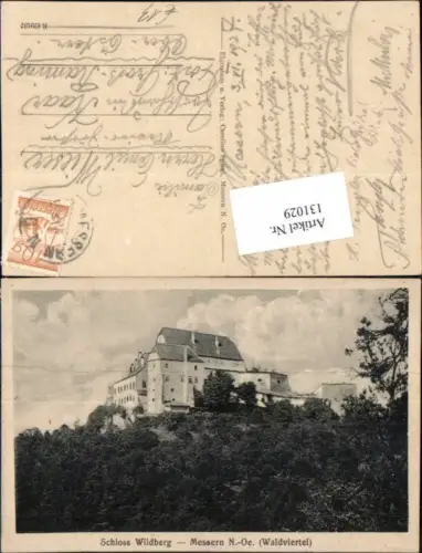 131029,Schlos Wildberg bei Messern Irnfritz