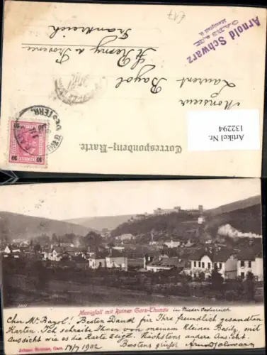 132294.Manigfall bei Gars Thunau Partie 1910