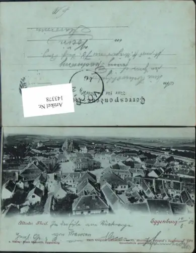 143378,Mond Litho Eggenburg Ältester Thein 1898