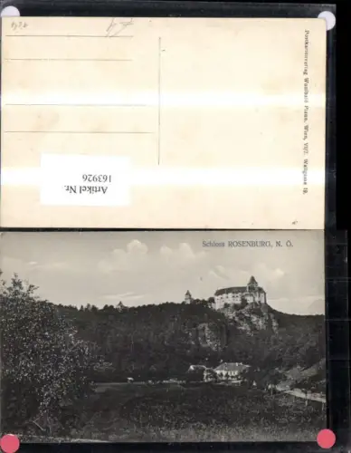 163926,Schloss Rosenburg Rosenburg-Mold