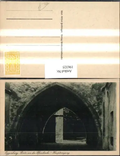 196325,Eggenburg Partie a. d. Pfarrkirche Haupteingang