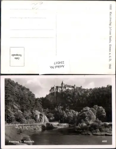 234317,Rosenburg im Kamptale Partie