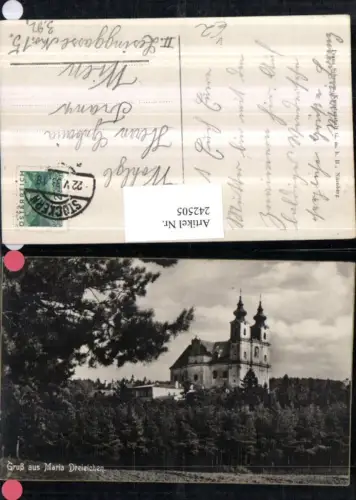 242505,Gruß aus Maria-Dreieichen Kirche pub Franz Schemm