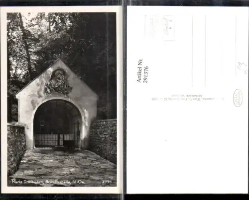 291376,Maria Dreieichen Bründlkapelle Kapelle