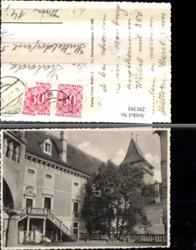 291393,Burg Schloss Rosenburg Motiv