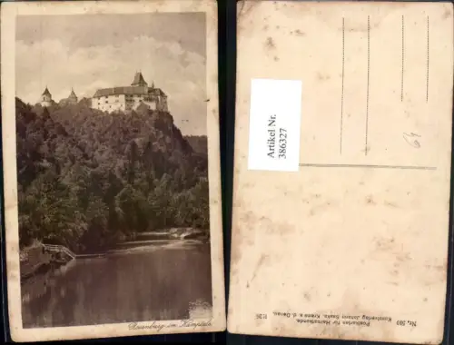 386327,Rosenburg im Kamptal Blick zum Schloss