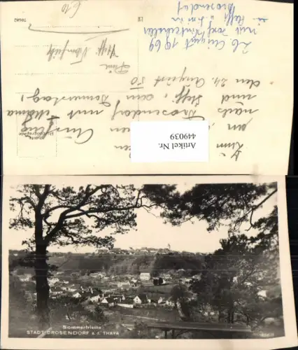 449039,Stadt Drosendorf an d. Thaya Totale