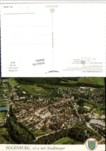 ,Eggenburg Totale pub Alpine Luftbild 59838